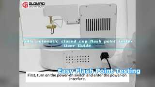 Tutorial Penggunaan Flash Point Tester Cup Tertutup Sepenuhnya Otomatis