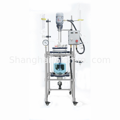 Customized High Pressure Glass Reactor Lab 100ml - 300L Chemical Equipment High Borosilicate