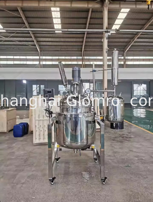 Stainless Steel Reactor Tank Chemical Reactor Kettle Industrial Bioreactor Mixer Continuous Stirring Tank Agitated Reaction Tank