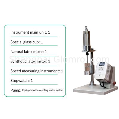 High Speed Mechanical Stability Test Equipment Natural Latex/Synthetic Latex Mechanical Stability Tester