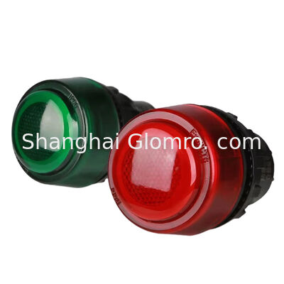 Waterproof IP66 Feature Piercing Hole Size: 30mm GLO8050 12V/24V/36V/220V/380V Explosion-proof Panel Signal Indicator Light