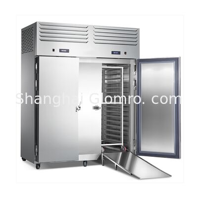Ultra-low Temperature -80℃/ -45℃ Best Selling 15 to 80 Trays Trolley Blast Freezer Cabinet Condensing Unit Blast Freezer