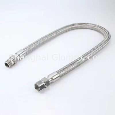 DN40 Cable Connection 304 Stainless Steel PVC Explosion-Proof Flexible Hose Anti-Explosive Electrical Flexible Pipes Conduit