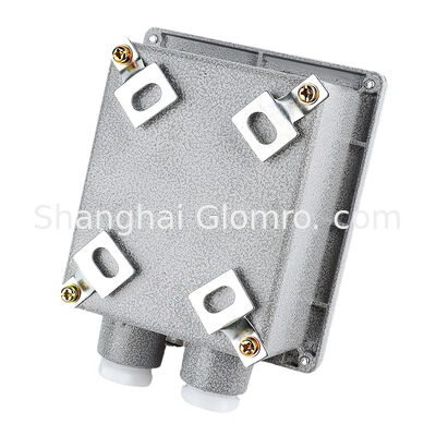 Square 3p Ex-Proof Circuit Breaker Flame Resistant Isolation Cabinet G1 Thread Explosion Protected Residual Current Trip Switch 10-63A for Dangerous Environment
