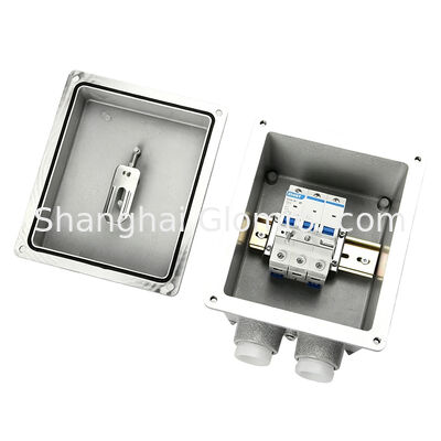 Square 4p Explosion-Proof Circuit Breaker with Leakage Protection Function IP65 Ex Db Eb Iib T6 6ka 50Hz Surface-Mount Circuit