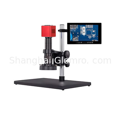 Professional 4K Electronic Measuring Microscope Support Point Line Circle Angle Measurement for Precision Component Testing