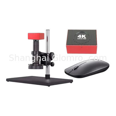 Professional 4K Electronic Measuring Microscope Support Point Line Circle Angle Measurement for Precision Component Testing