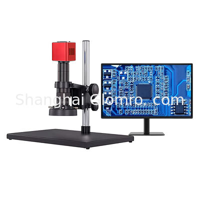 Professional 4K Electronic Measuring Microscope Support Point Line Circle Angle Measurement for Precision Component Testing