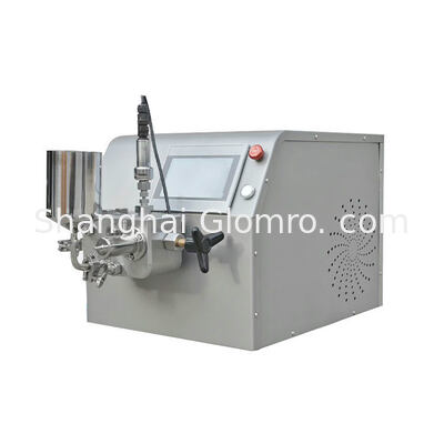 Laboratory High Pressure Homogenizer Nano Homogenizer Lab Nano Emulsification Homogenizer Machine for Cosmetic Pharma Food Research