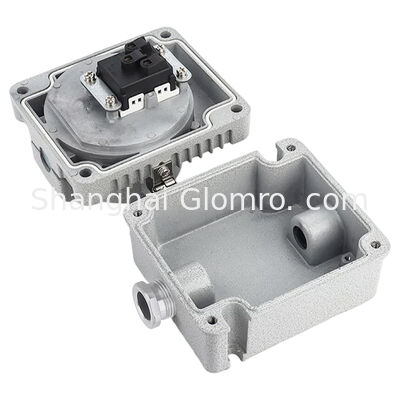 IP66 Explosion Proof Wall Socket Die Cast Aluminum 5 Holes 10A AC220V Flameproof Power Socket For Oil Chemical Hazardous Zone