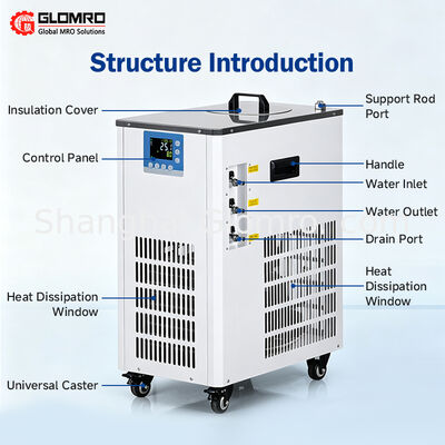 30L effective volume low temperature cooling liquid circulation pump -10℃ to -60℃ laboratory digital display constant temperature refrigerated water bath tank, rotary evaporator matching reaction bath