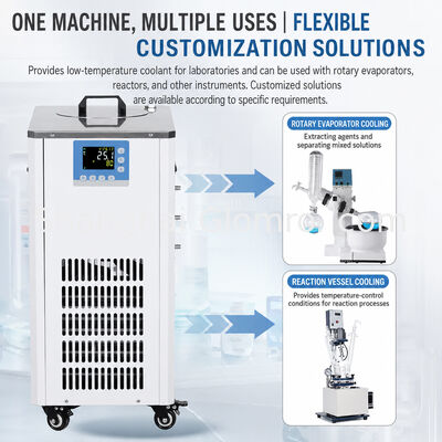 200L effective volume ultra-low temperature cooling liquid circulation pump, laboratory digital display constant temperature refrigeration water bath, can be matched with deep cold reaction bath