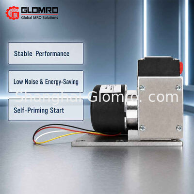 BAXIT PM23523‑86 Gas Sampling Pump Diaphragm Sampling Pump Low Noise Energy‑Saving Corrosion‑Resistant Self‑priming Mini Air Pump