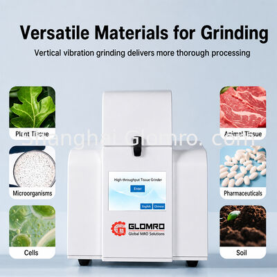 High Throughput Tissue Grinder Lab Sample Homogenizer for DNA RNA Extraction Animal Plant Soil Sample Preparation