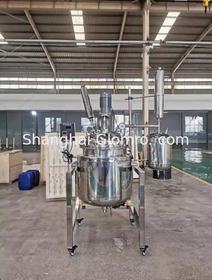 Stainless Steel Reactor Tank Chemical Reactor Kettle Industrial Bioreactor Mixer Continuous Stirring Tank Agitated Reaction Tank