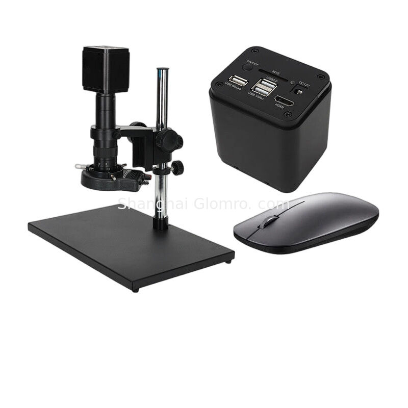 Professional 2K 4K Industrial Electronic Microscope 20 to 200X Magnification for Welding Defect Detection SMD Observation