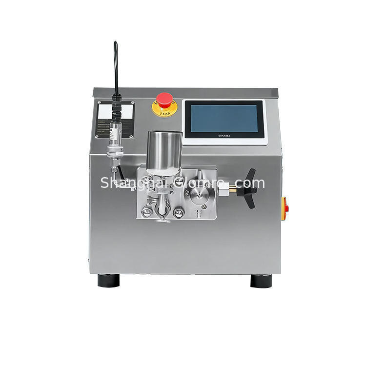 Laboratory High Pressure Homogenizer Nano Homogenizer Lab Nano Emulsification Homogenizer Machine for Cosmetic Pharma Food Research