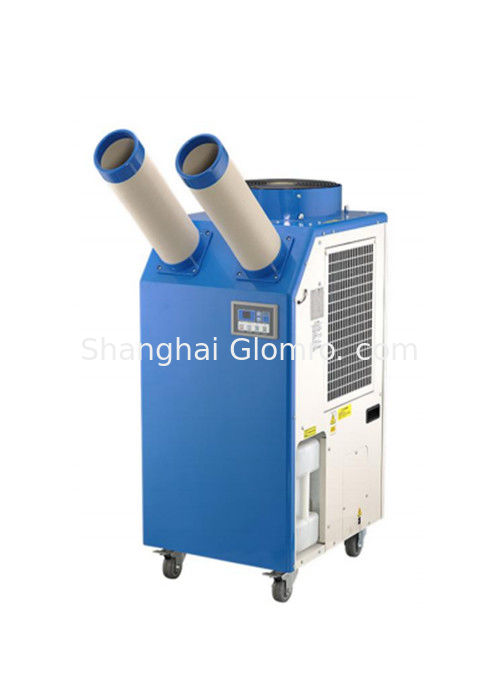 Portable Gray and Blue  Industrial Mobile Air Conditioning For Tent Workshops