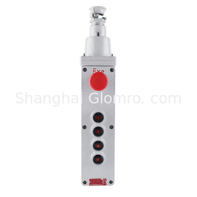 Tombol Anti Ledakan GLO-LA5817 Gagang Kontrol 4K/6K Derek Bergerak Pengangkat Kecepatan Tunggal Sakelar Hoist Listrik Anti Ledakan